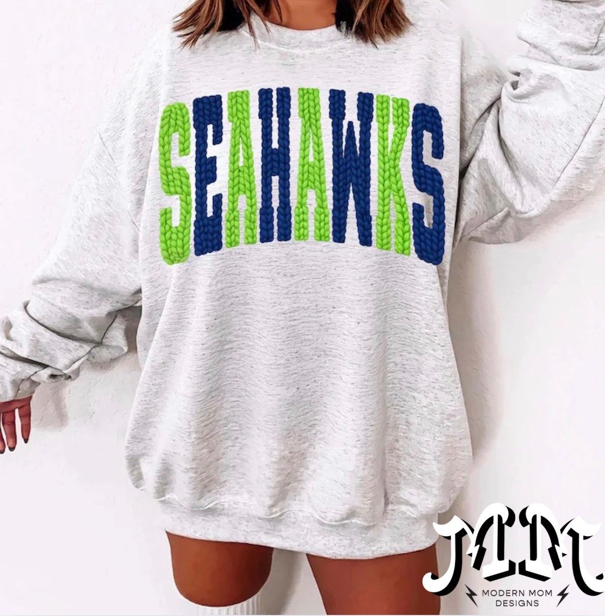 Faux yarn (tee, crewneck or hoodie)