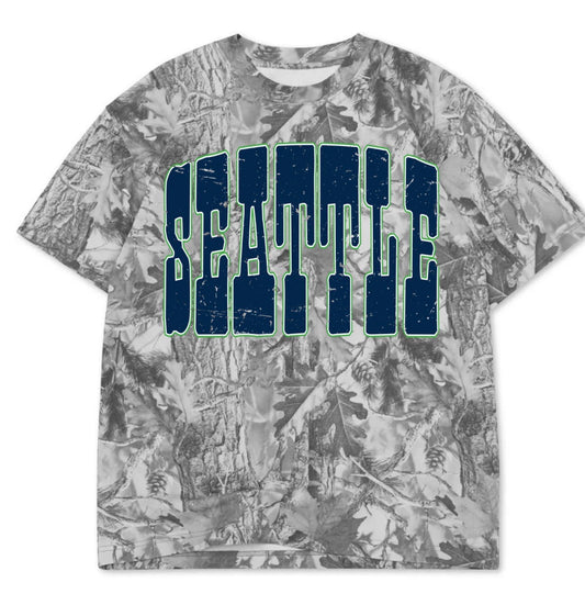 SEA boxy premium grey camo tee (youth XS-Adult 4XL) (