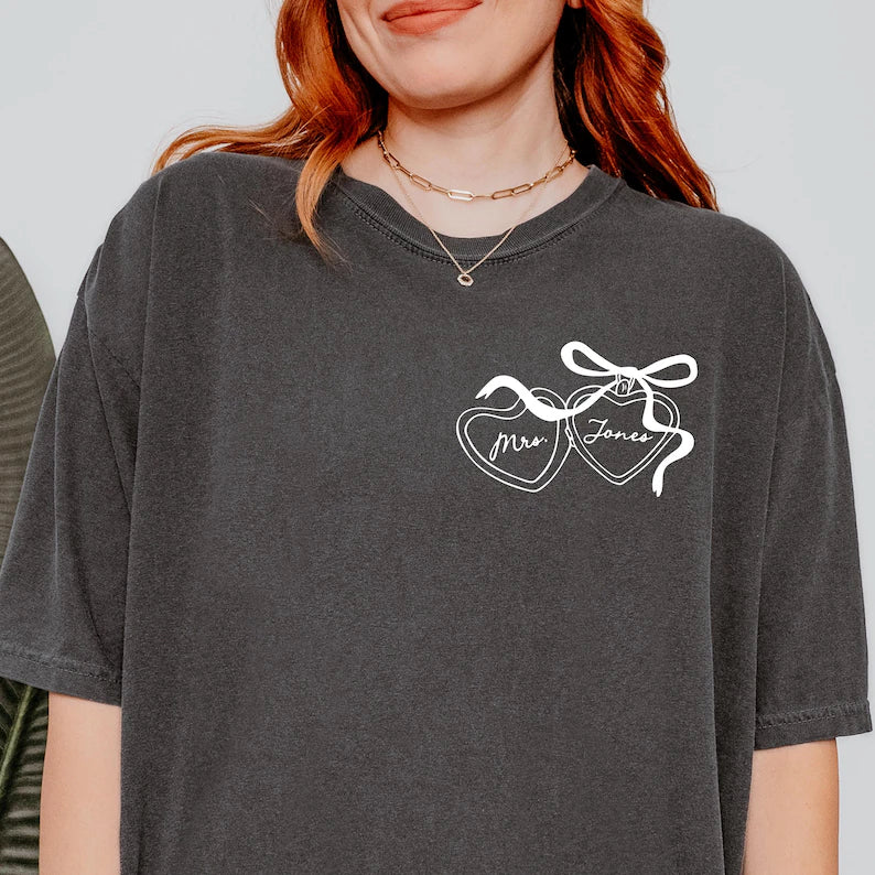 Mrs. Custom (tee, crewneck, or hoodie)-leave a note at checkout with last name