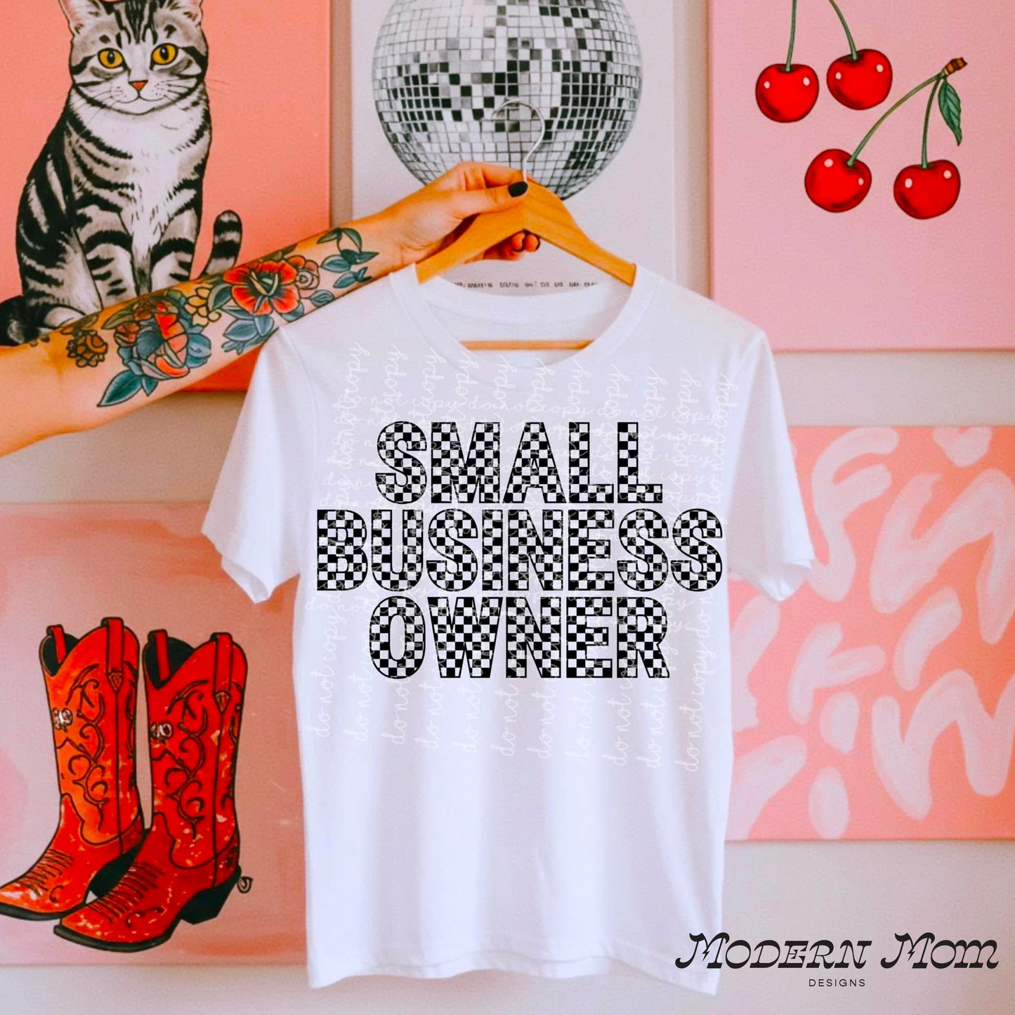 SMALL BUSINESS OWNER-Checkered