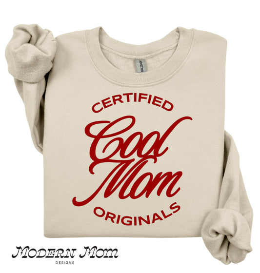 Certified cool mom original crewneck
