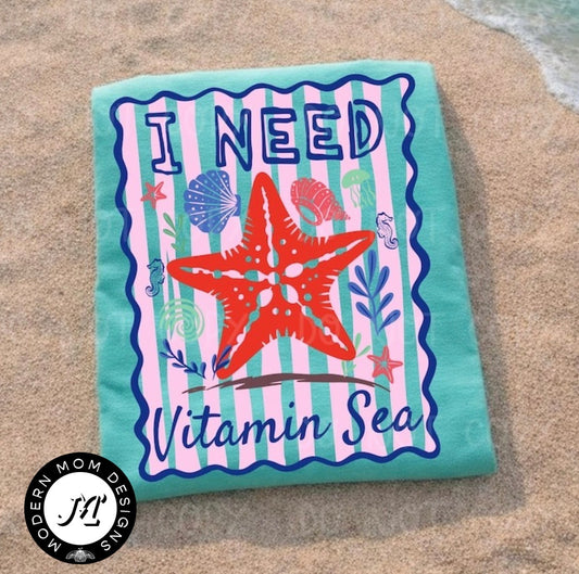 I need vitamin sea (tank top, tee shirt, crewneck or hoodie)