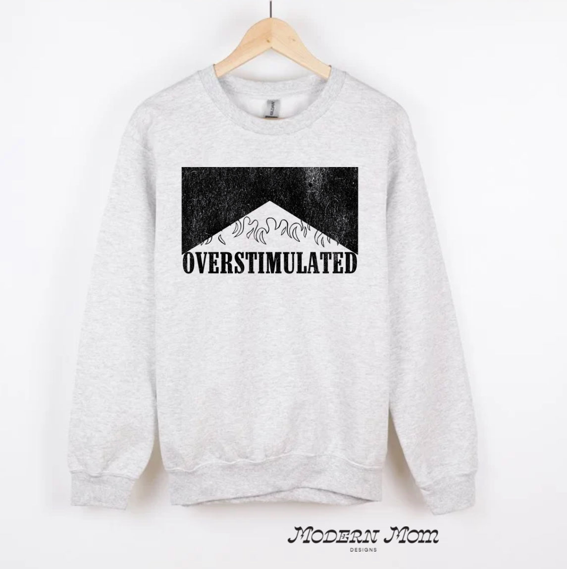 Overstimulated crewneck