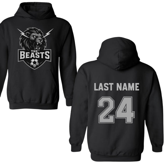 The Beasts youth hoodie (last name & number in notes at checkout)