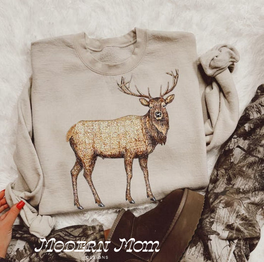 Faux sequin Elk