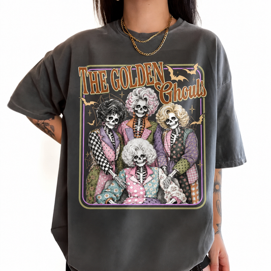 The golden ghouls  (tee shirt, crewneck or hoodie)