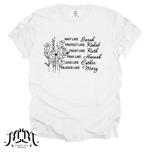 Wait like Sarah (tee, crewneck or hoodie)