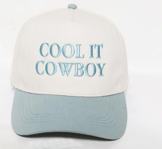 Cool it cowboy