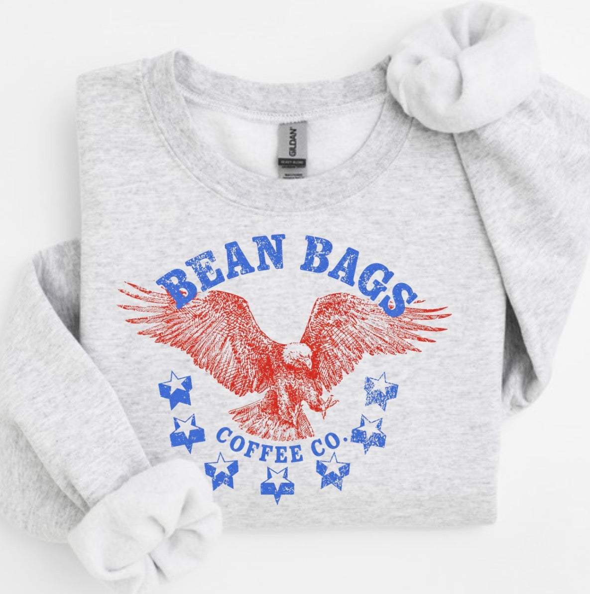 Bean Bags coffee co. EXCLUSIVE Americana eagle crewneck