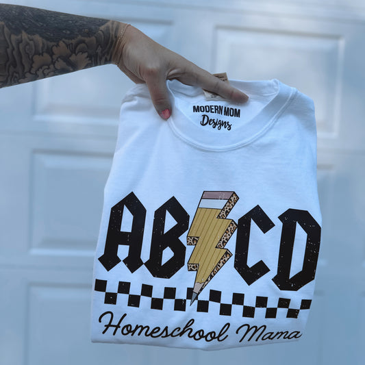 ABCD homeschool mama