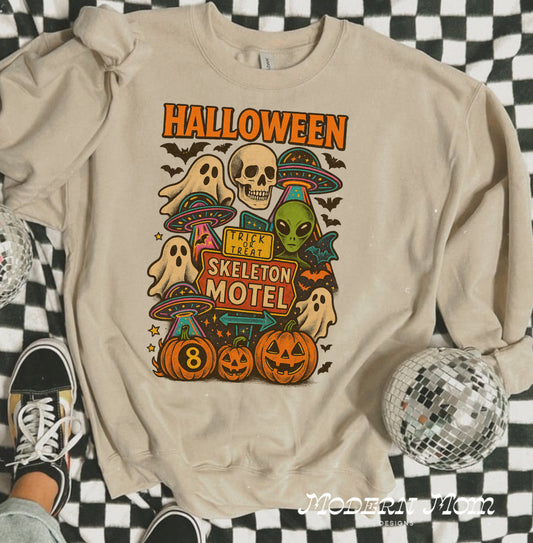 Skeleton motel