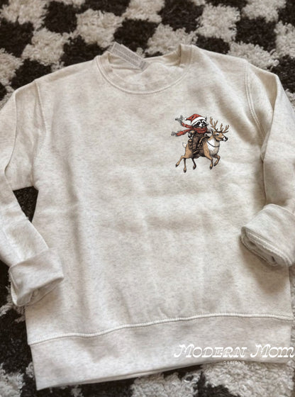 Sorry santa, ive been feral Toddler-Youth (tee, crewneck or hoodie)