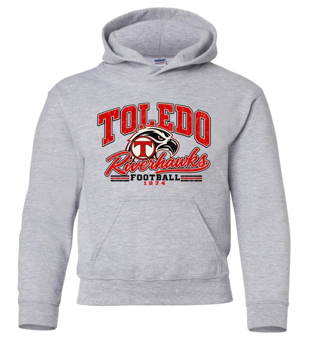 Toledo Riverhawks TODDLER-YOUTH (tee shirt, crewneck or hoodie)