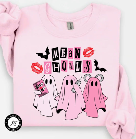 Mean ghouls (tee shirt, crewneck or hoodie)