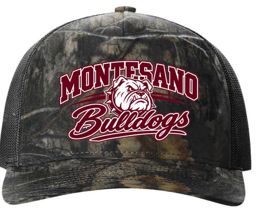 Montesano Bulldogs dark camo RICHARDSON five panel hat