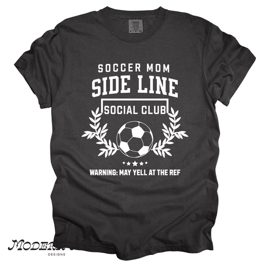 Soccer mom side line