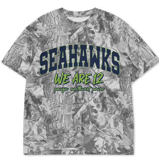 We are 12 boxy premium grey camo tee (youth XS-Adult 4XL)