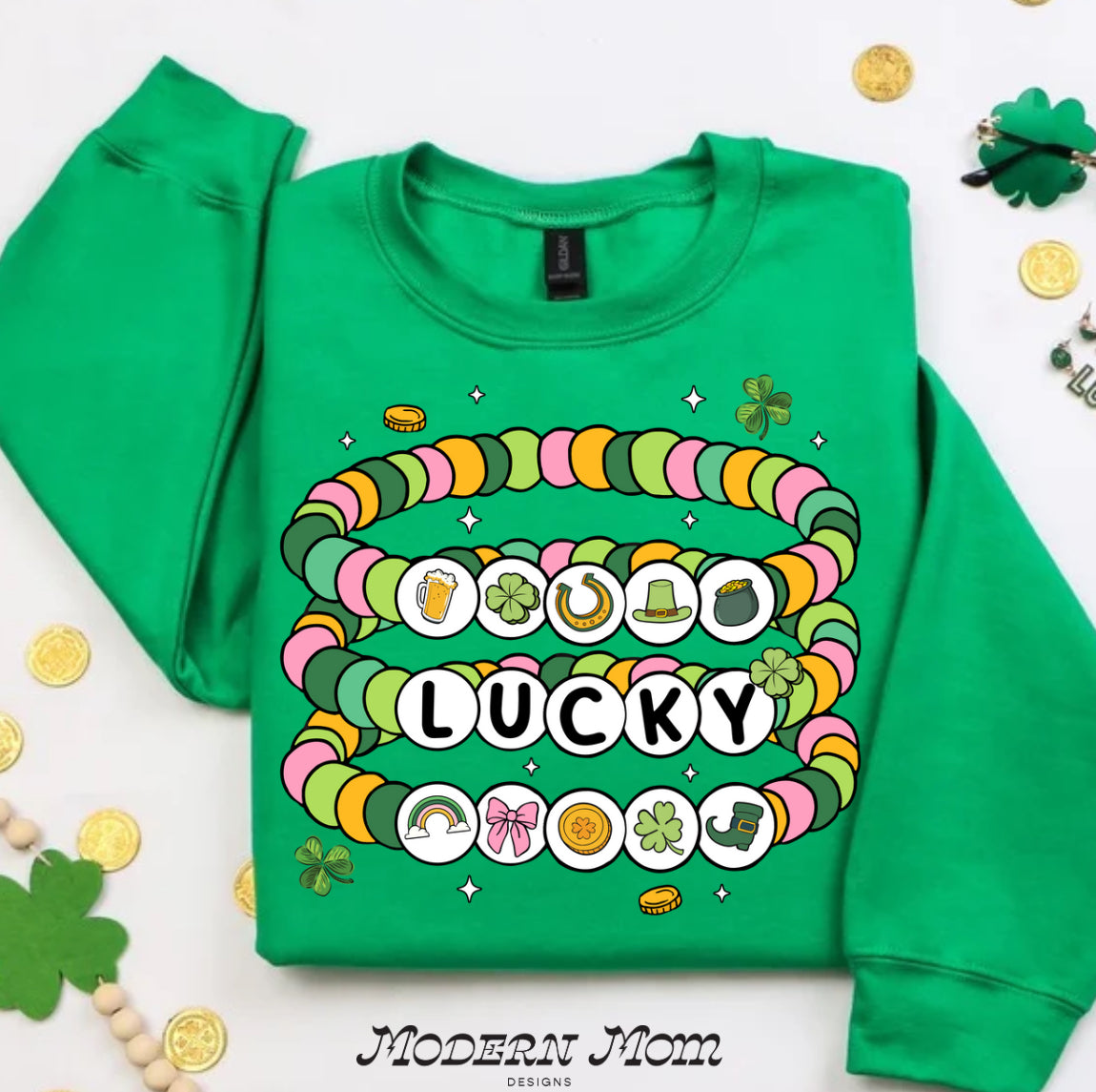 Lucky bracelet (tee shirt or crewneck)