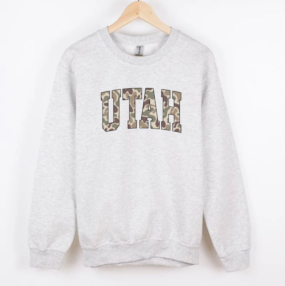 UTAH duck camo CREWNECK
