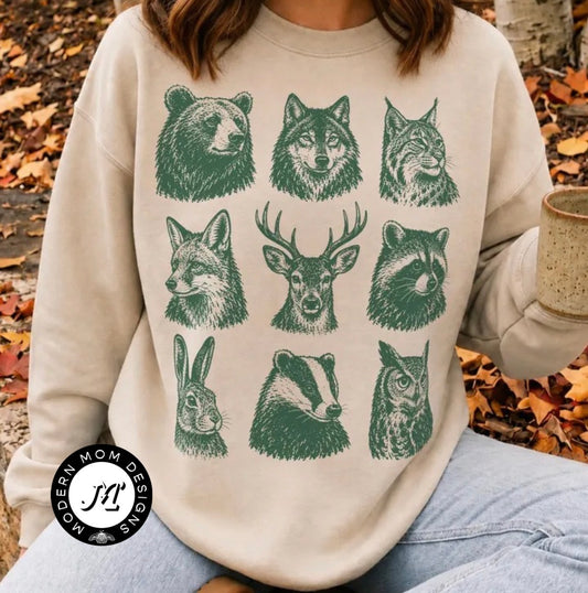 Wildlife (tee shirt, crewneck or hoodie)