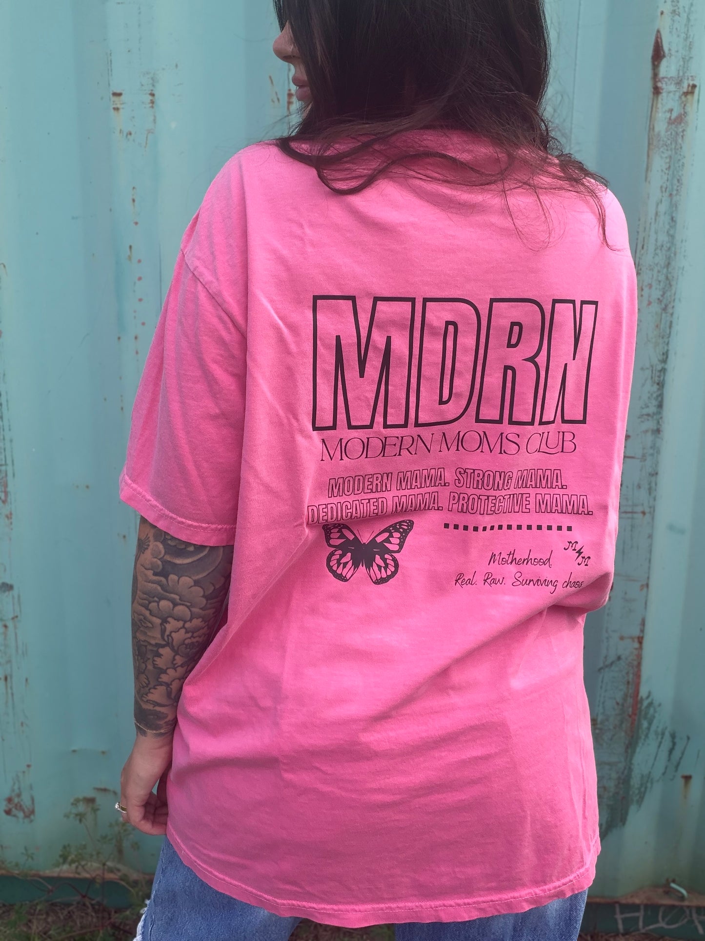 MDRN PINK TEE