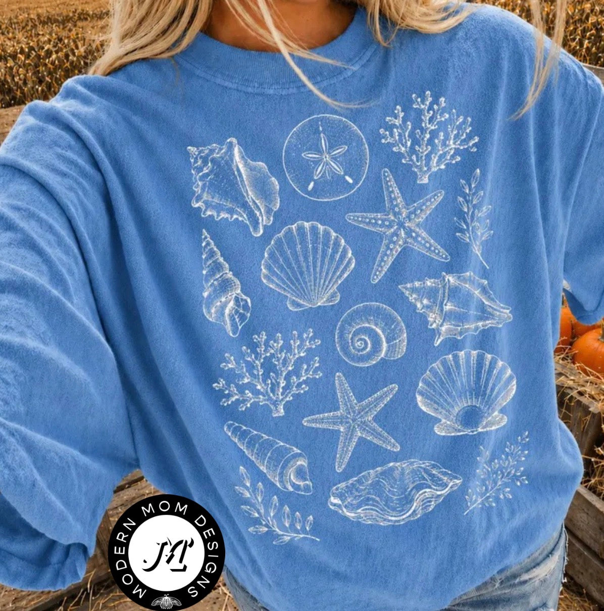 Seashells (tank top, tee shirt, crewneck or hoodie)