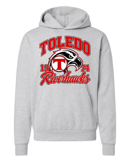 Toledo Riverhawks crewneck or hoodie