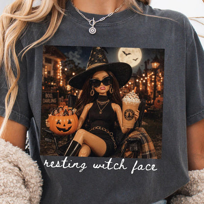 Resting witch face (tee shirt, crewneck or hoodie)