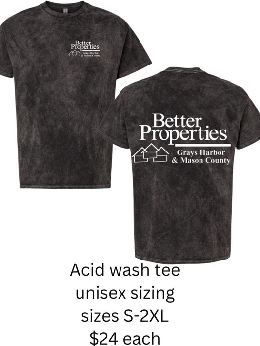 Better properties GH & Mason acid wash tee