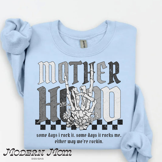 Motherhood baby blue