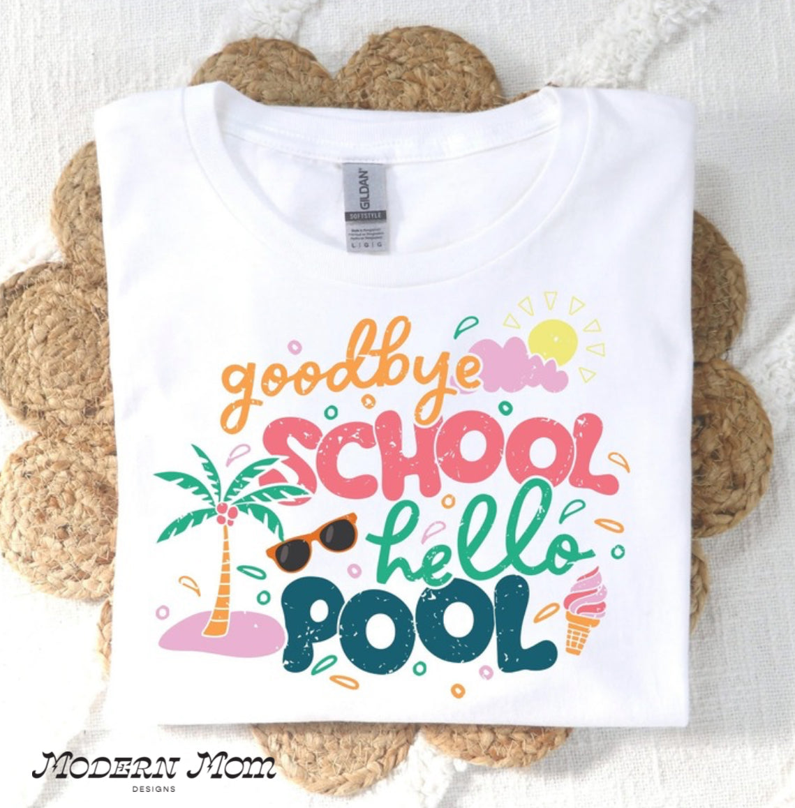Goodbye school. Hello pool.