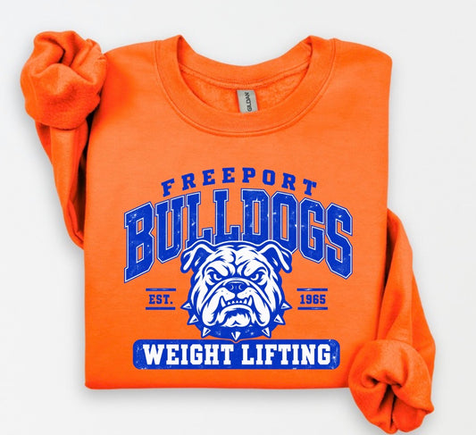 Freeport Bulldogs weight lifting -adult (multiple options)