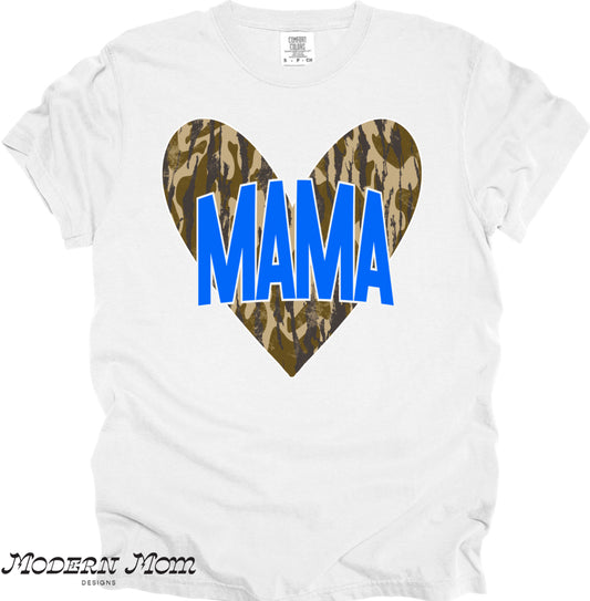 Camo mama heart