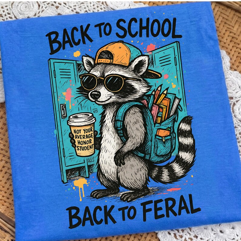 BACK TO SCHOOL-BACK TO FERAL (toddler/youth)