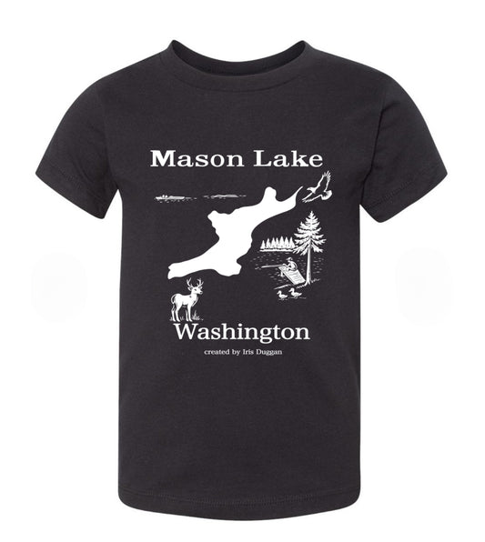 Mason Lake toddler-Youth XL tee shirt