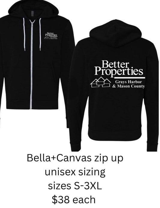 Better properties GH & Mason zip up
