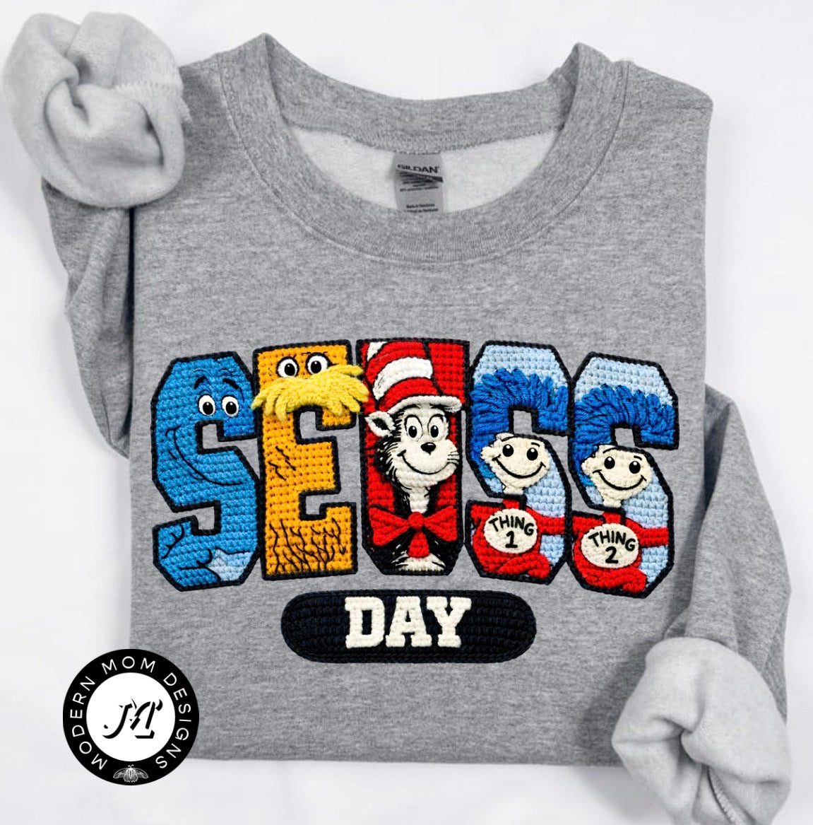 Seuss day (tee or crewneck)