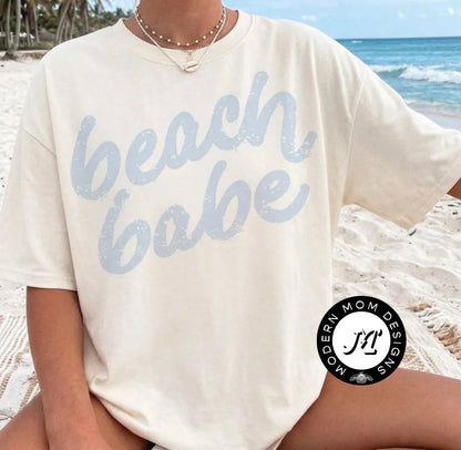 Beach babe (tank top, tee shirt, crewneck or hoodie)