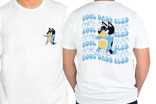 Cool dads club blue dog