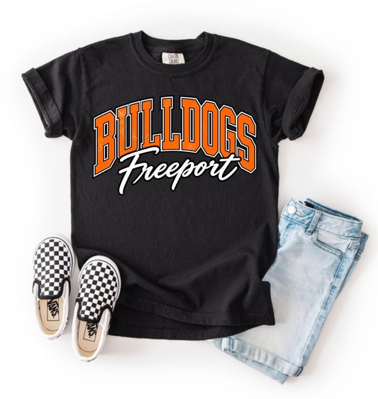 Freeport Bulldogs YOUTH (tee shirt, crewneck or hoodie)
