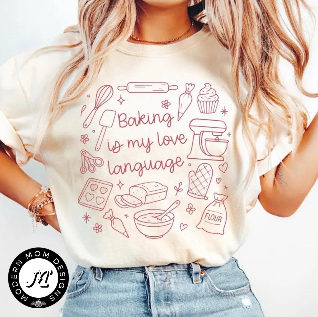 Baking is my love language (tee shirt, crewneck or hoodie)