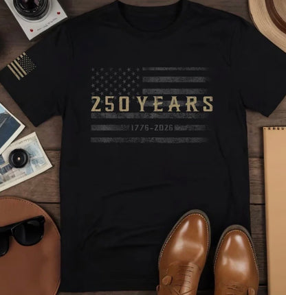 250 years (tee, crewneck, or hoodie)