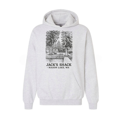 Jack’s Shack hoodie (toddler-Youth XL)