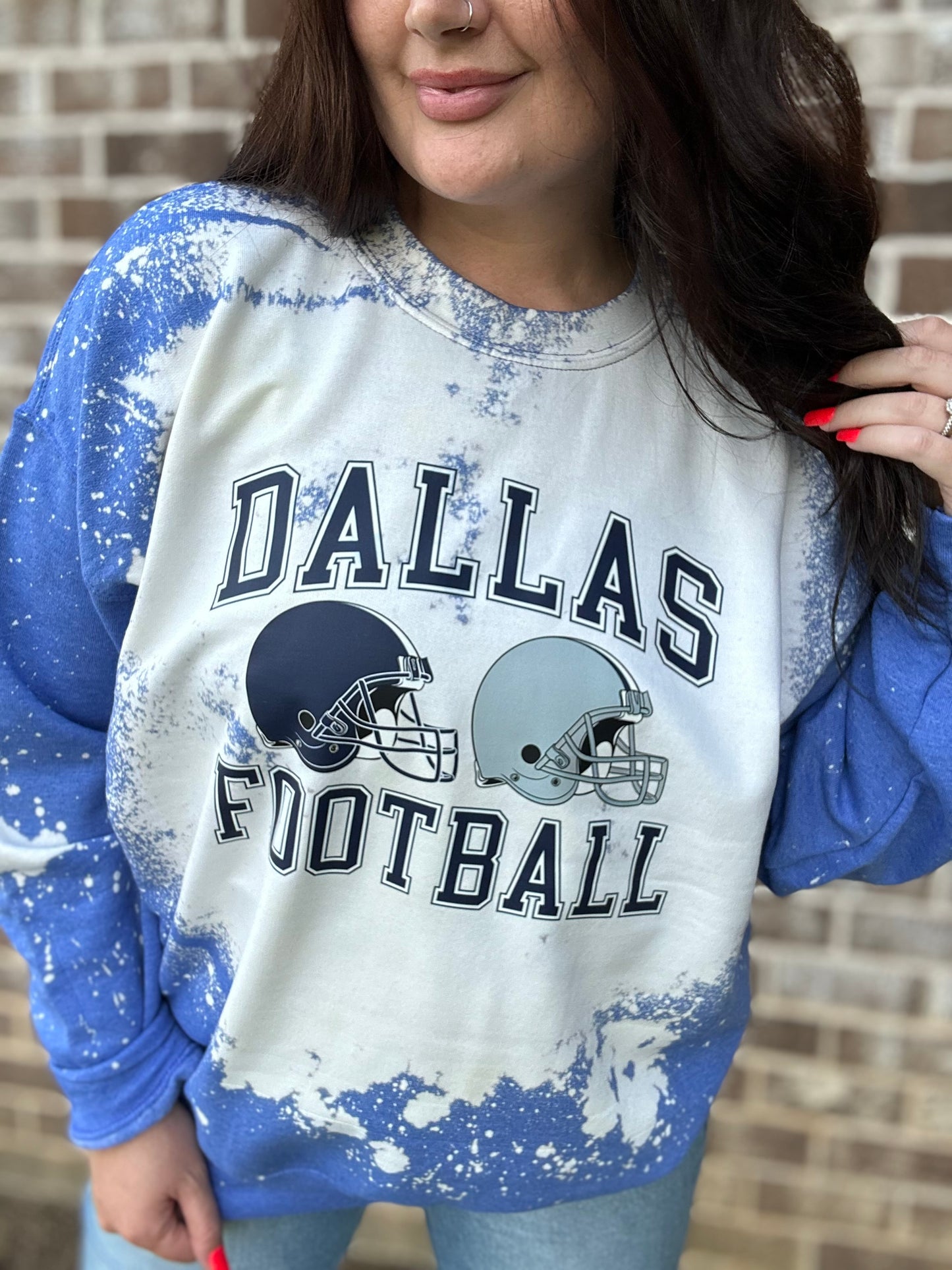BLEACHED OUT FOOTBALL (ANY TEAM)
