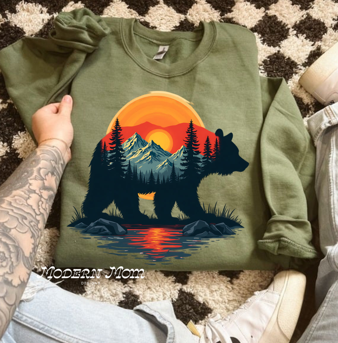 Bear silhouette