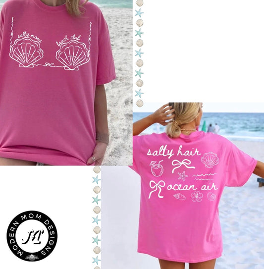 Salt hair ocean air (tee shirt, crewneck or hoodie)