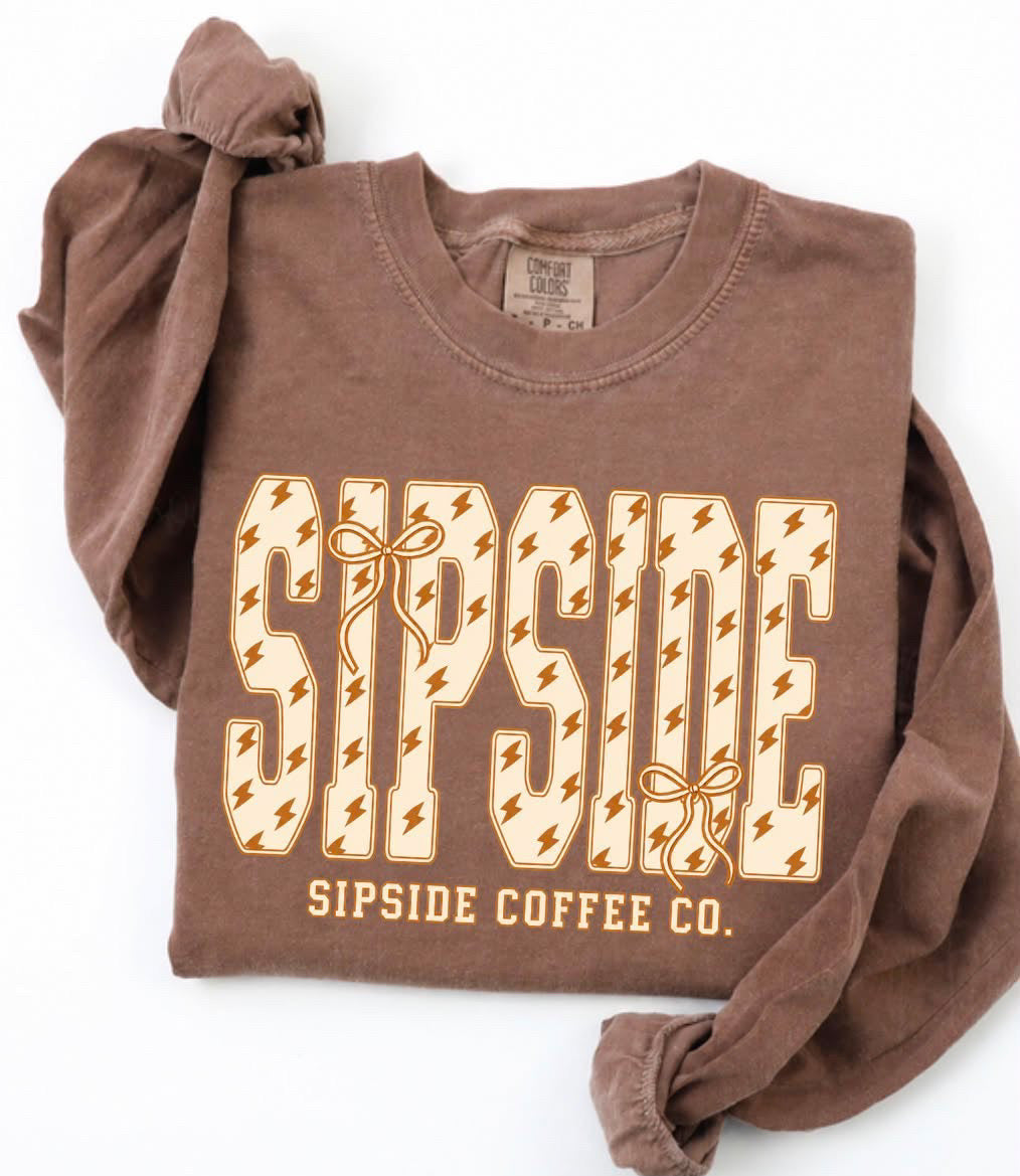 Sipside coffee co. Long sleeve