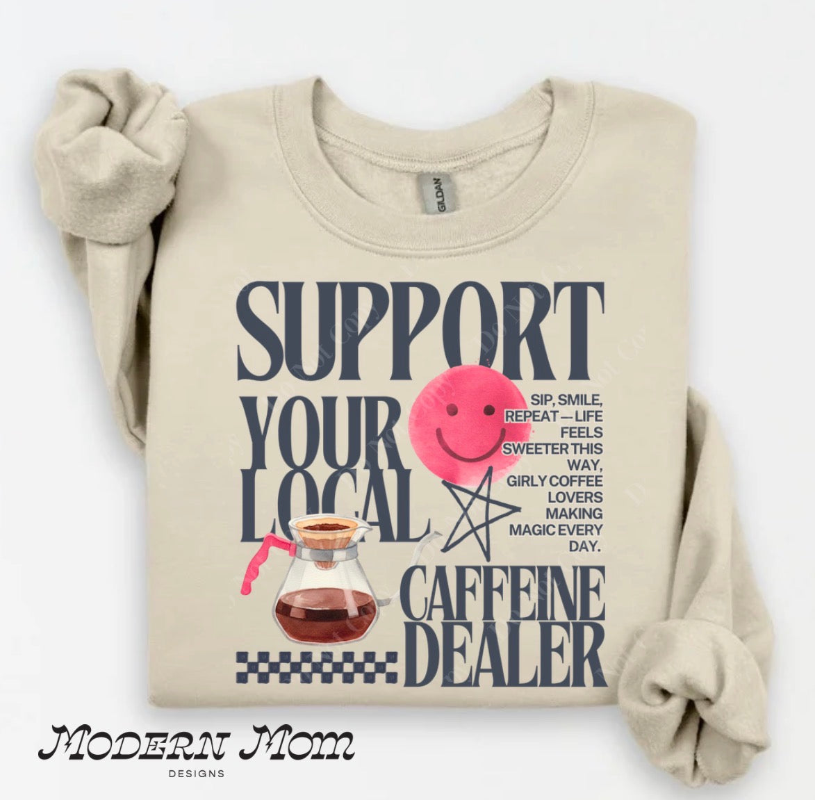 Support your local caffeine dealer (sand)