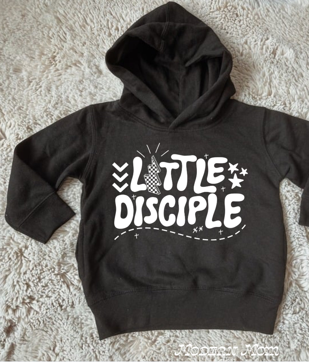 Little deciple (2T-youth XL)-tee, crewneck, or hoodie