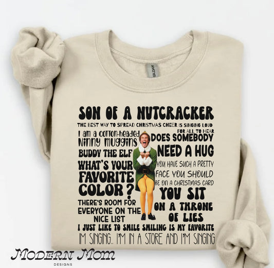 Son of a nutcracker  (tee, crewneck or hoodie )